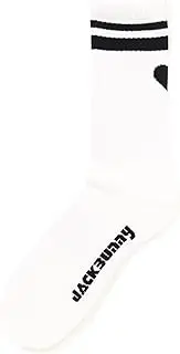 Jack Bunny(ジャックバニー) 262-4286101 Men's Ankle Socks, Antibacterial, Deodorizing, Foot Support, Golf Socks