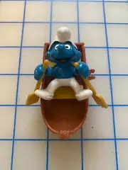 smurf rowboat boat and oars 40219