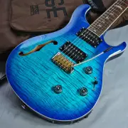 Paul Reed Smith PRS SE Custom 24 Semi-Hollow Piezo LB:Lake Blue 2024 New Product