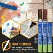Waterproof Tile Gap Repair Color Pen White Tile Refill Grout Pens Mouldproof LQ