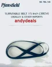 NEW Crosley CR-8005A CR 8005A CR8005A TURNTABLE BELT 15.0 inches long, TBL-149