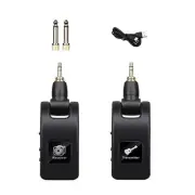 Audio Transmitter and Receiver Portable Guitar System for Guitar Dynamic Mic