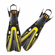 Mares Volo Power Fins - Black and Yellow