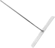 Grill Ash Remover BBQ Cleanup Rake Coal Ash Shovel Metal Scraper Tool for Grill Home Scraper