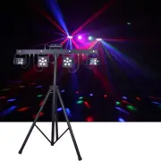 CR Mix Party Bar Pro (Derby + LED Par + UV/Strobe + RG Laser w/ Wireless Control