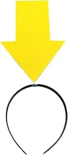 [Generic] Exclamation Mark Head Abch, Halloween Church,Funny Exclamation Mark Arrowhead Hair Band | Novelty Hairband Bopper Decoration for Sports Party