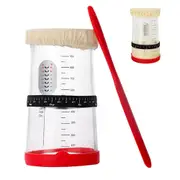 1200ML Sourdough Starter Jar Reusable Sour Dough Starter Jar Sour Dough Starter Bottle