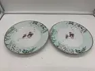 Disney Porcelain 7.5in Christmas Winnie the Pooh Side Plate Set CC02B17030