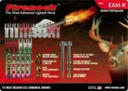 FIRENOCK Hunting & Target lighted nock E E6ht-R Epic arrow H nock (Pro package)