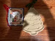 Brown Bag Cookie Art Mold Christmas Tree 1986 Hill Design Retired Vintage