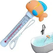 Pool Temperature Floating Tester,Cartoon Pools Water Temperature Tester | Shatter Resistant Animal Bathtub Accessories for Hot Tubs Aquarium Indoor