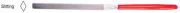 Eze-lap Slitting, Fine Grit Individual Diamond Needle File (600) Ref: 612F