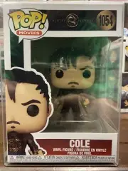 Cole Young #1054 Funko PoP! Mortal Kombat FREE PROTECTOR