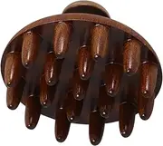 BESTYASH Wooden Scalp Massage Comb Ergonomic Wide Tooth Shampooing Brush for Gentle Hair Washing Relaxing Scalp Care for Men Women Unique Design for Comfortable Grip
