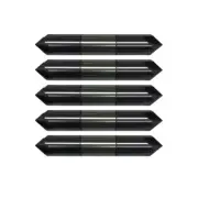 LOT OF 5 PCS 3/8" 4 FLUTE 90 DEGREE CARBIDE CHAMFER MILL - DOUBLE END - TiALN