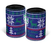 New Zealand Warriors NRL Christmas Xmas Can Cooler Stubby Holder