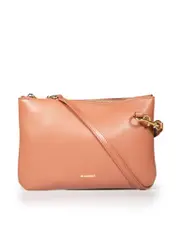 Brown Leather Mini Crossbody Bag