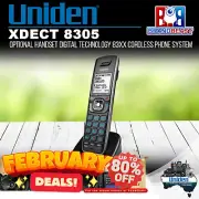 Uniden XDECT 8305 Optional Handset Digital Technology 83xx Cordless Phone System