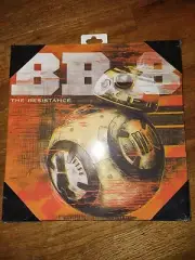 Star Wars BB-8 Grunge Art 12x12 Wall Décor