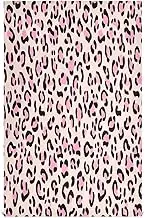 GAIREG Leopard Print Pink Dish Cloth Set, 28x18 Inches Absorbent Printed Hand Towels