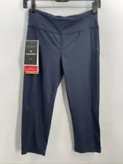 Craghoppers Insect Shield Women's Luna Crop Tight UV Light Navy Blue Pants ~XS/4