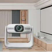 Portable Projector Mini Projector Gift 1280×720P Compact Low Noise Convenient