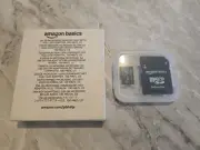 Micro SDXC 256GB Memory Micro SD with SD Adapter U3 - by Amazon Basics