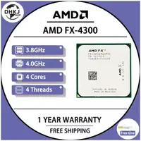 在飛比找蝦皮購物優惠-Amd FX 系列 FX4300 3.8GHz 四核 CPU