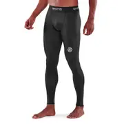 Skins Men's Series-1 Running/Gym Long Tight Black