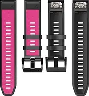 [TIOYW] Quick Release 26 22mm SmartWatch Band For Garmin EPIX Fenix 7X 7 6X 6 pro 5 5X/Instinct 2/Descent Mk2i Silicone Strap Watchband