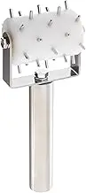 Winco RD-2 Dough Roller Docker, 1/2-Size,White, Stainless Steel,Medium