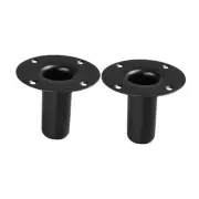 2 Pieces Speaker Bottom Base Speaker Stand Mount Plate for Study Room Indoor