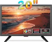 KCR 20 inch TV IPS LED Screen,Digital DVB-T2 TV Tuner,AV Input,HDMI/VGA in,USB Slot,Remote Control,Full Viewing Angle