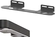 Soundbar Wall Mount | Storage Shelf for Soundbar | Floating Storage Rack for Router Remote Control, Carbon Steel Speaker Holder