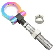 HEAVY DUTY NEO CHROME FOLDING SCREW ON BUMPER TOW HOOK FOR HYUNDAI GENESIS COUPE