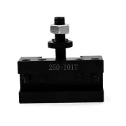 AXA 250-101T CNC Lathe Piston Tool Holder, Quick Change Tool Post Set Mini La...