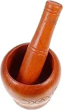 Amosfun 1Set Garlic Grinding Tool Multi Function Spice Masher Pestle for Kitchen Use Ergonomic Design for Easy Crushing of Herbs Pills Spices Housewarming Present