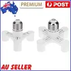 E27 to E14 Bulb Lamp Light Socket Adapter Splitters Screw Induction Lamp Holders