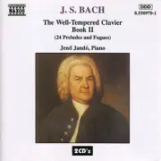 J S BACH JENO JANDO - Bach: Well-tempered Clavier Book 2 - 2 CD - SEALED/NEW