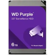 Western Digital WD Purple 6TB 3.5' Surveillance HDD 5400RPM 64MB SATA3 175MB-s 180TBW