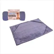 White Magic 100x60cm Purple Pet/Dog Drying Towel/Cloth Large w/ Hand Pocket
