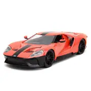 Jada 1:24 Scale Pink Slips 2017 Ford GT Diecast Vehicle Model