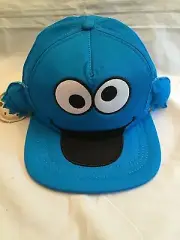 Sesame Street Cookie Monster NEW Youth Snapback Hat . OSFM NWT Gift Boys Girls