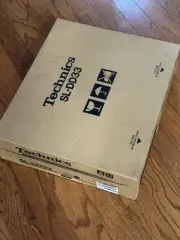 Technics SL-DD33 Turntable Brand New Sealed Box Old Stock