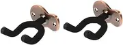 ibasenice Pcs Guitar Wall Bracket Hooks Bass Wall Hooks Stand for Guitar Holder Easy to Install