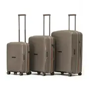 Tosca Bel-Air Suitcase Set of 3 - Champagne (Carry-on, Medium, Large)