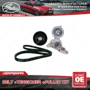 Gates Belt & Tensioner & Pulley for Toyota Hilux KUN16 KUN26 3.0L 2005-2015