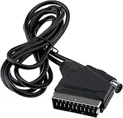 Micro Trader 70.87inch Real RGB Scart Cable TV Lead Compatible with Sega Saturn