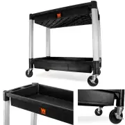 Rolling Tool Cart Mechanic Cabinet Storage ToolBox Organizer, Tray Organizer New