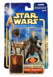 Star Wars Anakin Skywalker Attack of the Clones Tatooine Attack Action Figure